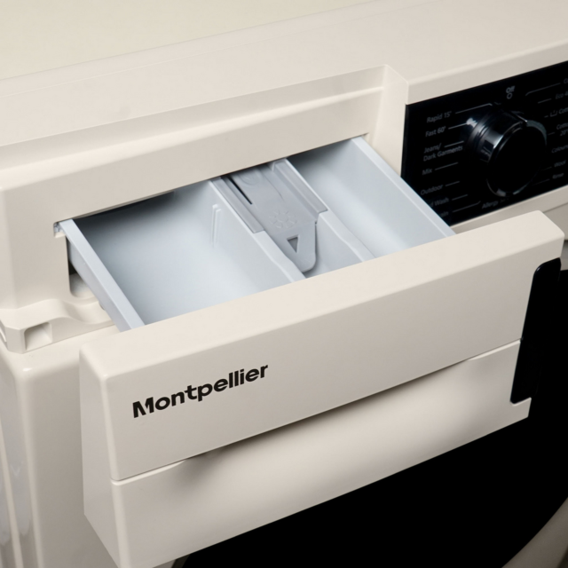 Montpellier MWM814BLC 8kg Washing Machine 1400RPM
