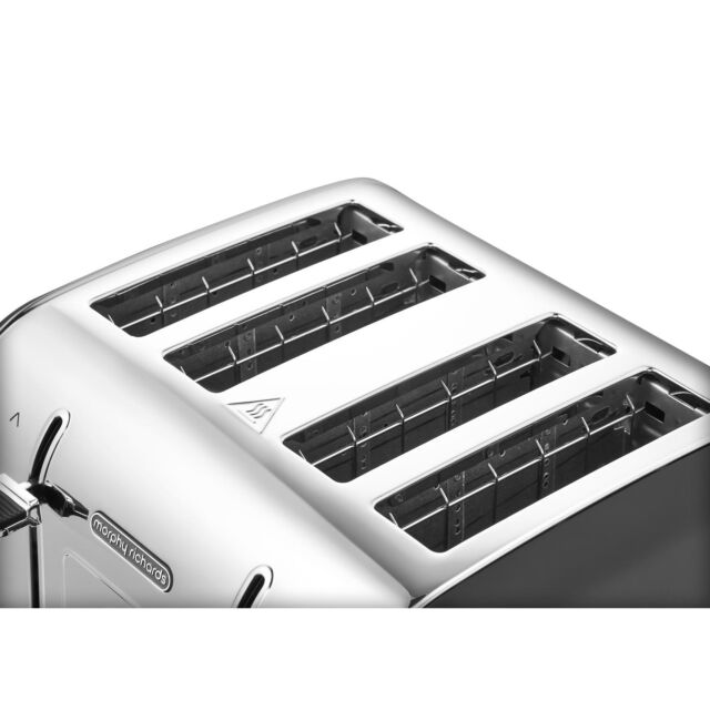 Morphy Richards 240131 Venture 4 Slice Toaster - Black