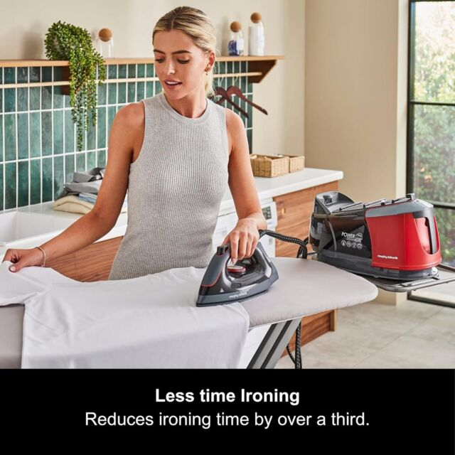 Morphy Richards 332013 Power Steam Elite Steam Generator - Red