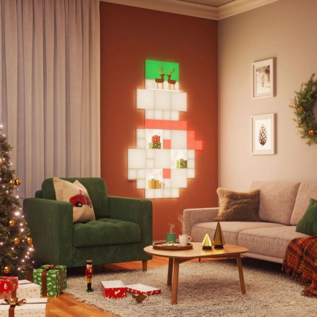 NANOLEAF N8100K01-6BS Rgb Blocks Squares Smarter Kit (6-Pack)
