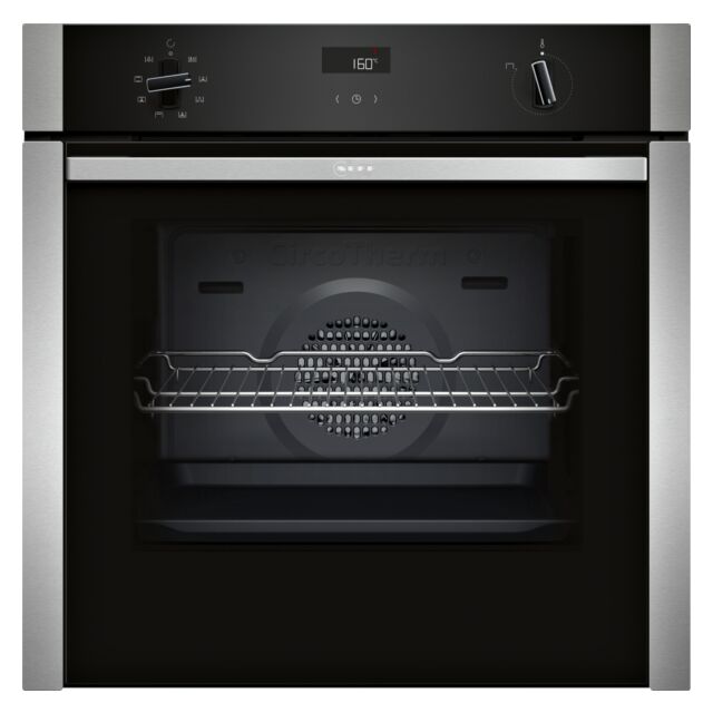 Neff B4ACF1AN3B CircoTherm, 6 functions, LCD display, Rotating handle