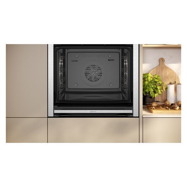 Neff B4ACF1AN3B CircoTherm, 6 functions, LCD display, Rotating handle