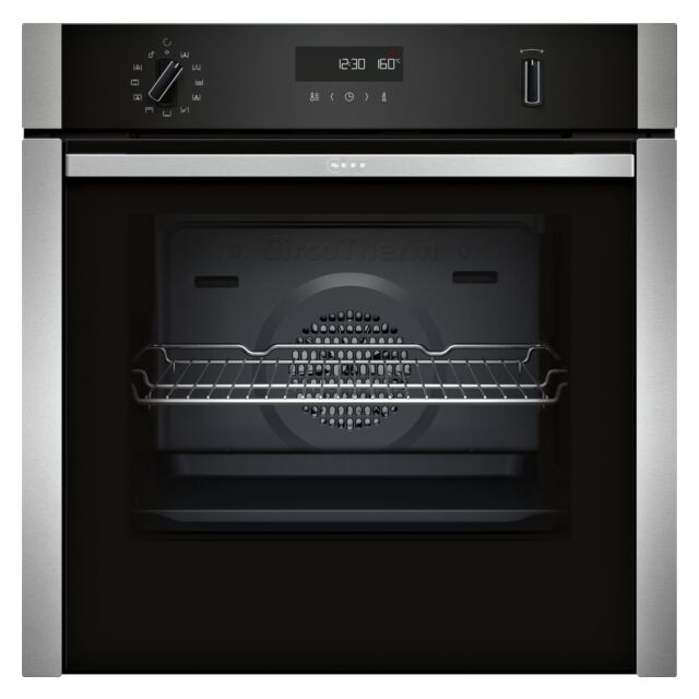 Neff B6ACH7AN7B CircoTherm, 8 functions, electronic, LCD display, Fixed handle
