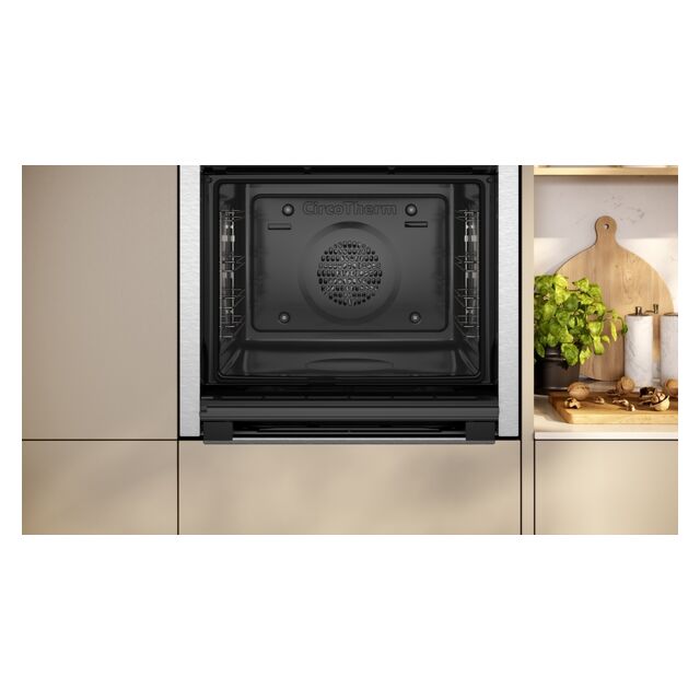 Neff B6ACH7AN7B CircoTherm, 8 functions, electronic, LCD display, Fixed handle