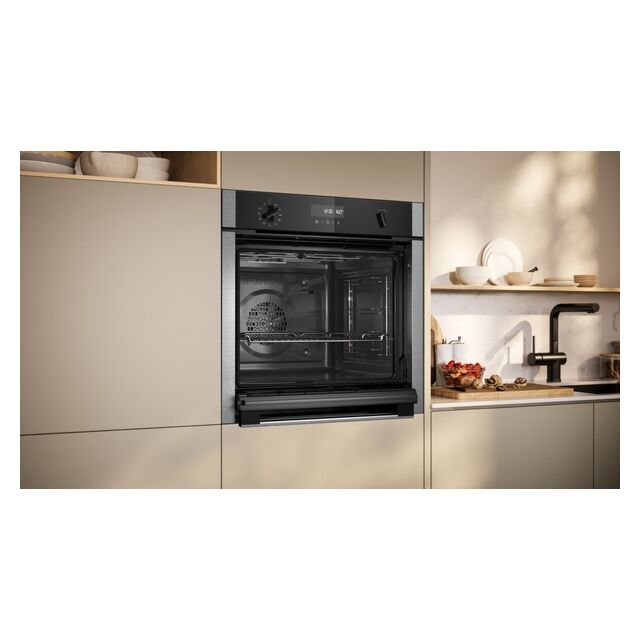 Neff B6ACH7AN7B CircoTherm, 8 functions, electronic, LCD display, Fixed handle
