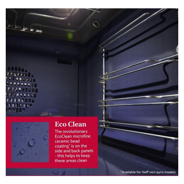 Neff B6ACH7AN7B CircoTherm, 8 functions, electronic, LCD display, Fixed handle
