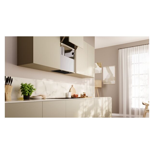 Neff D54NAC1S0B 52cm, 3 speeds + intensive, LED lights. Optional Standard Recirculation Kit Z5135X3
