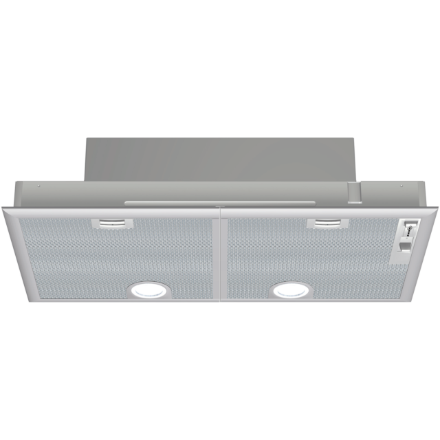 Neff D5855X1GB 73cm, 3 speeds + intensive, LED lights. Optional Standard Recirculation Kit: Z5155X0