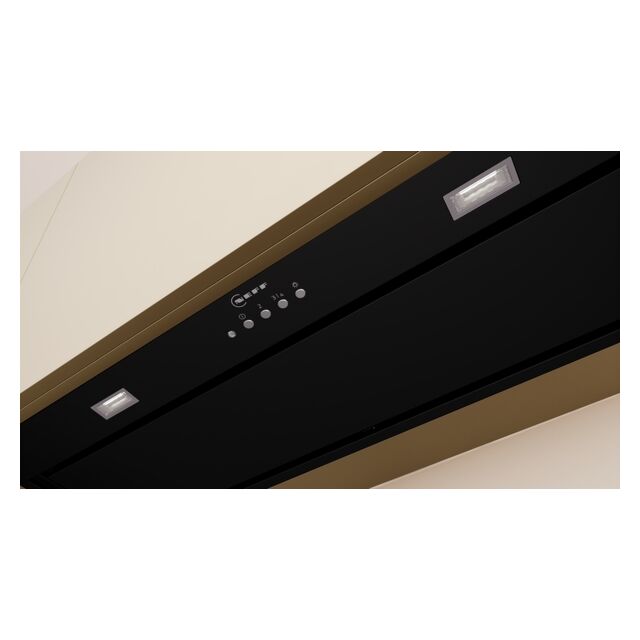 Neff D86NAC1S0B 86cm, 3 speeds + intensive, LED lights. Optional Standard Recirculation Kit Z5135X3