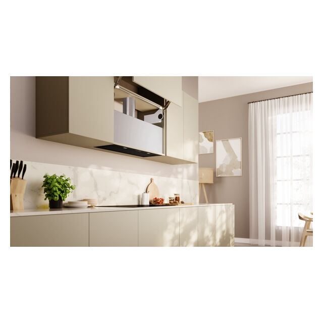 Neff D86NAC1S0B 86cm, 3 speeds + intensive, LED lights. Optional Standard Recirculation Kit Z5135X3