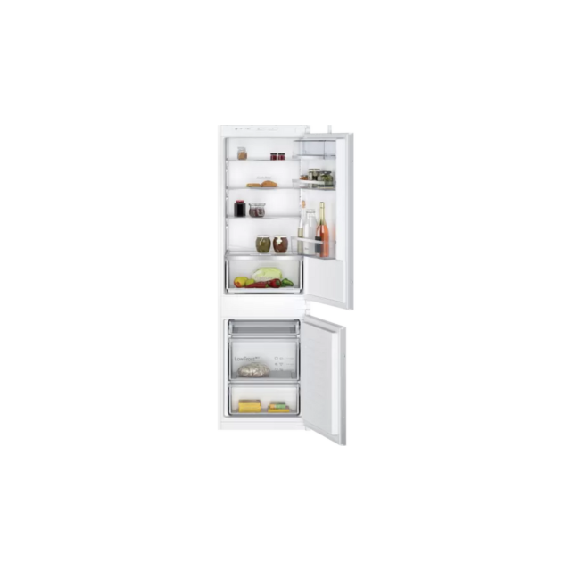 Neff KI5862SE0G 177x54 Low Frost bottom Freezer, LED, Digital temperature control, FreshSafe, 4 glas