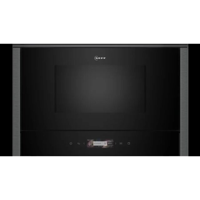 NEFF NL4WR21G1B 21 Litre Built In Microwave - Graphite Grey