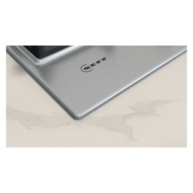 Neff T26CIH8N0 60cm, 4 burner, 3.5kW Wok burner, Optimised FlameSelect, 2 Dishwasher suitable cast i