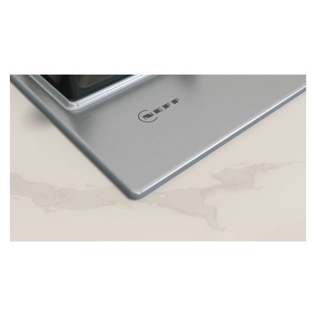 Neff T27CIQ8N0 75cm, 5 burner, 4.0kW Wok burner, Optimised FlameSelect, 3 Dishwasher suitable cast i