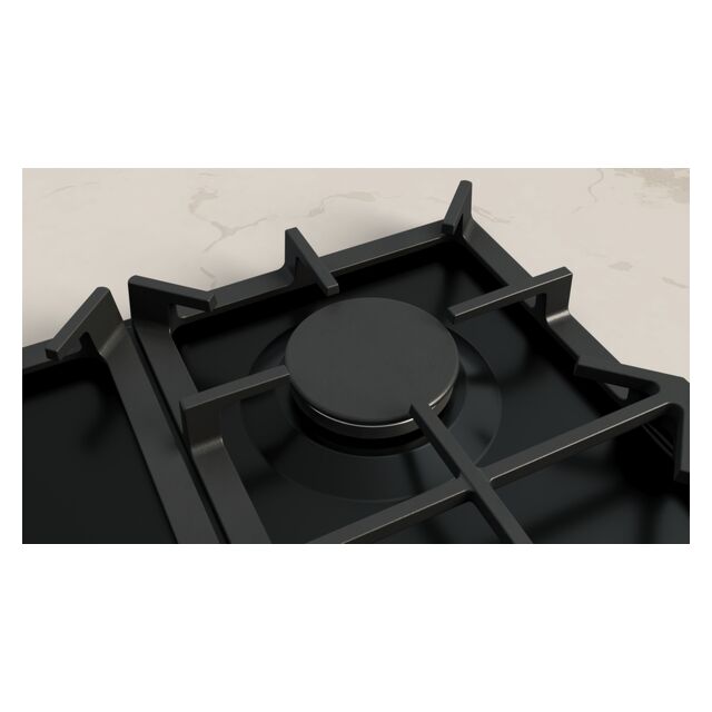 Neff T27CIQ8S0 75cm, 5 burner, 4.0kW Wok burner, Optimised FlameSelect, 3 Dishwasher suitable cast i