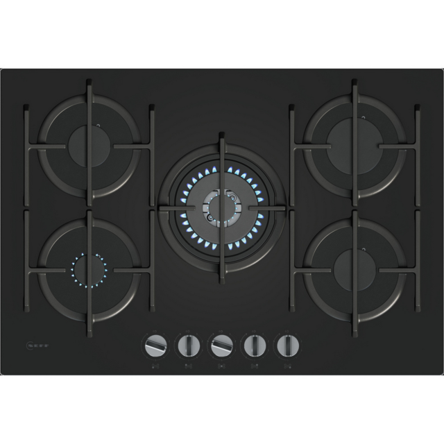 Neff T27PIQ4S0 75.2cm Gas Hob Black Model