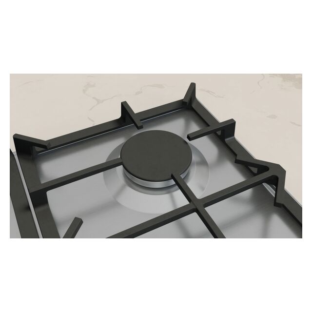 Neff T29CIR8N0 90cm, 5 burner, 5.0kW Wok burner, Optimised FlameSelect, 3 Dishwasher suitable cast i