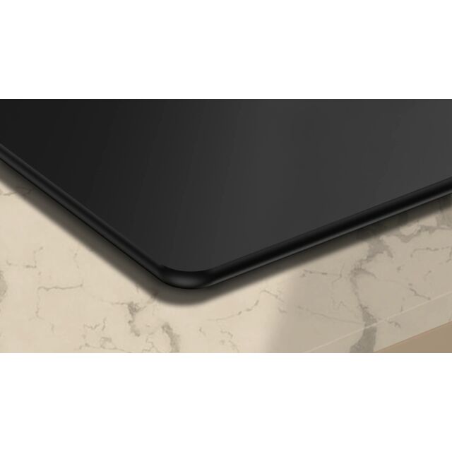 Neff T68NUV4A0 80cm Flex Induction Hob, Matt Black Design glass, Red/White Display, Anthracite Grey 