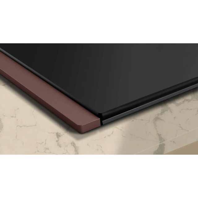 Neff V68YYX4B0 Flex Design, 80cm Venting Hob, 2 x Flex + Ventilation, Matt Black Design glass, Twist