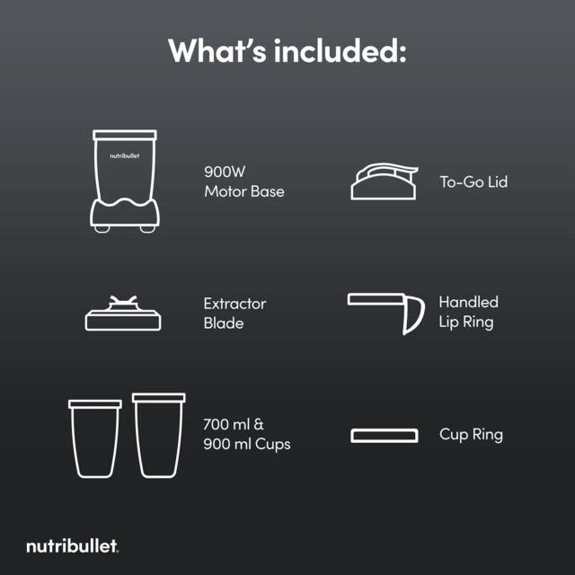 Nutribullet 2777 McLaren Portable Blender - Grey