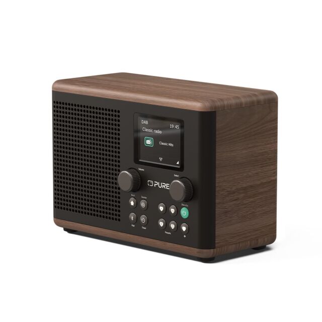 PURE 252983 Classic H4 Coffee Black/Walnut EU/UK 