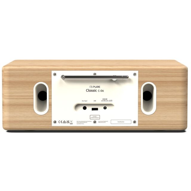 PURE 252984 Classic C-D6 Cotton White/Oak EU/UK 