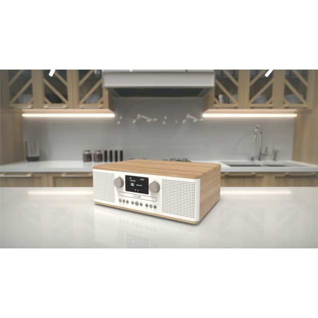 PURE 252984 Classic C-D6 Cotton White/Oak EU/UK 