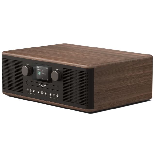 PURE 252985 Classic C-D6 Coffee Black/Walnut EU/UK 