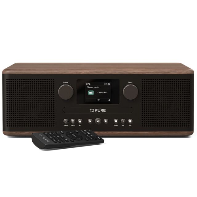 PURE 252985 Classic C-D6 Coffee Black/Walnut EU/UK 