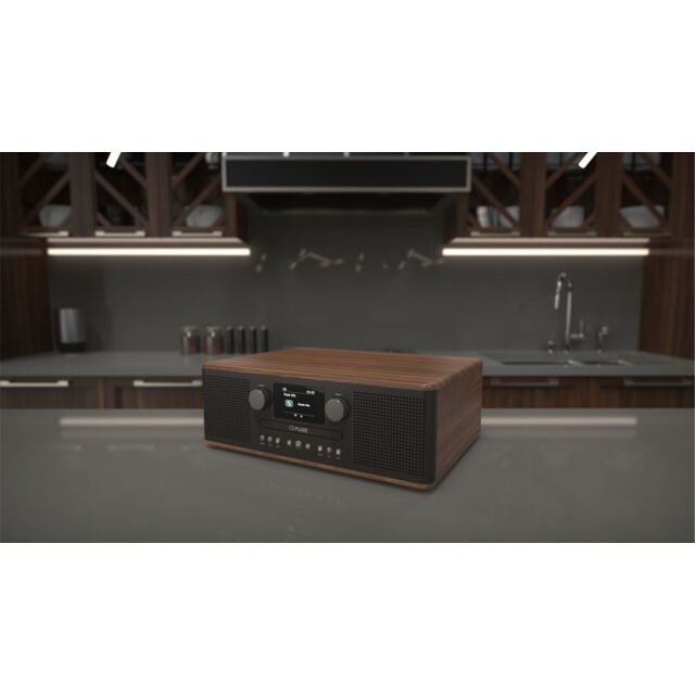 PURE 252985 Classic C-D6 Coffee Black/Walnut EU/UK 