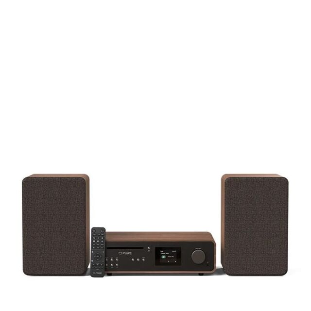 PURE CLASSICSTEREO-B Classic 2.0 System With Bluetooth, CD And Dab+ 