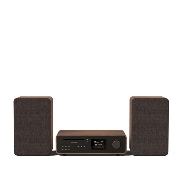 PURE CLASSICSTEREO-B Classic 2.0 System With Bluetooth, CD And Dab+ 