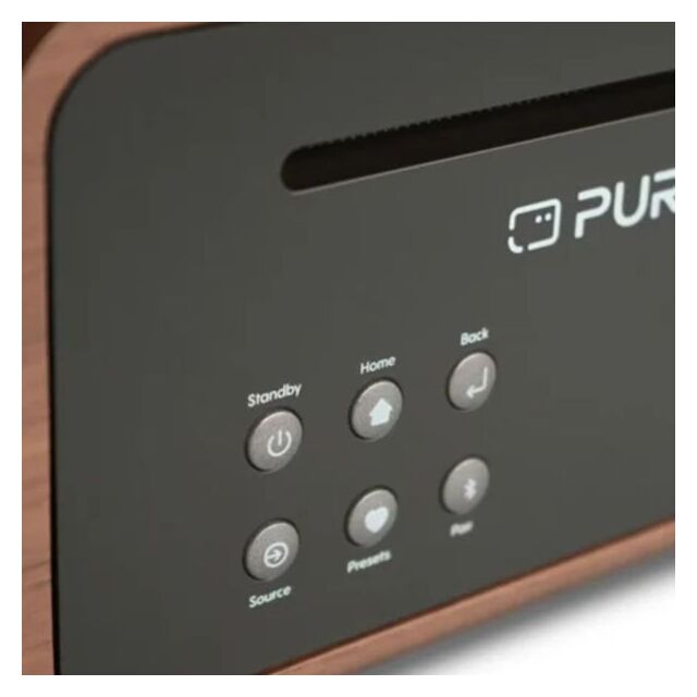 PURE CLASSICSTEREO-B Classic 2.0 System With Bluetooth, CD And Dab+ 