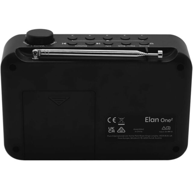 PURE ELAN ONE2_BLK Elan One2 Charcoal EU/UK/AU