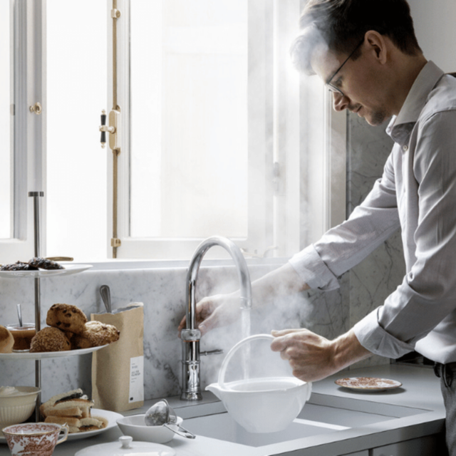Quooker CFNRCHR Tap Classic Fusion Round chrome