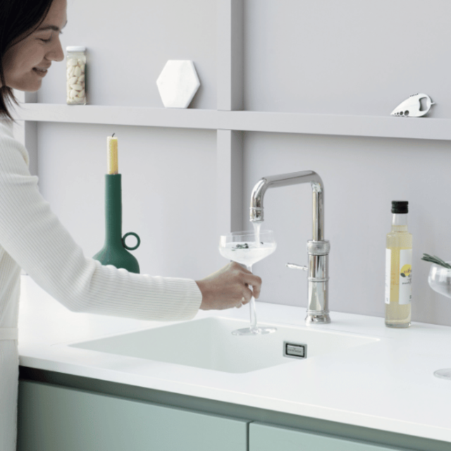 Quooker CFNSCHR Tap Classic Fusion Square chrome