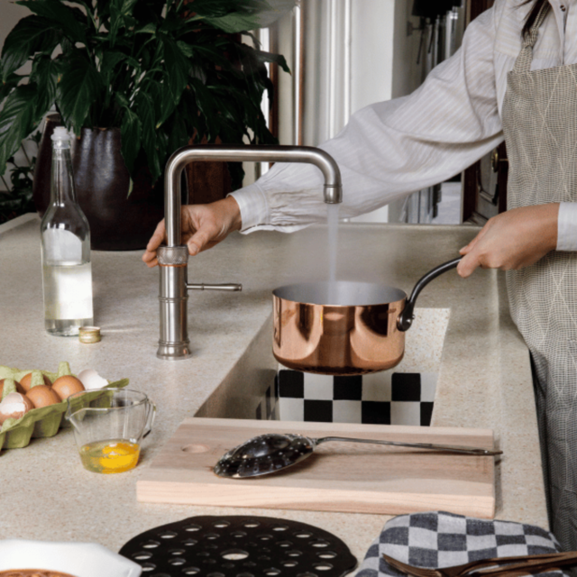 Quooker CFNSSST Tap Classic Fusion Square stainless steel