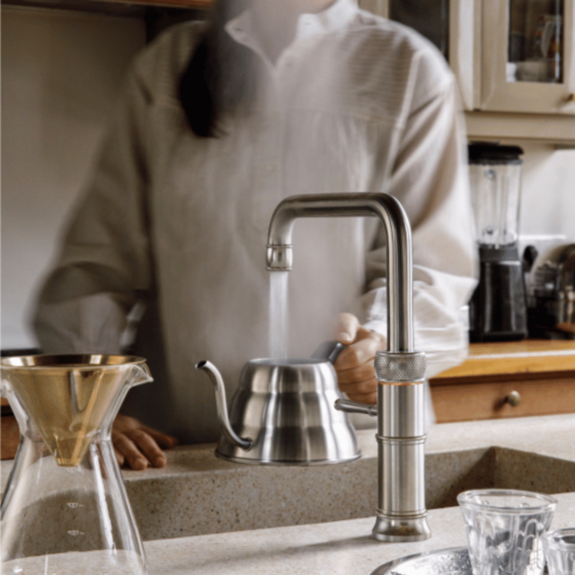 Quooker CFNSSST Tap Classic Fusion Square stainless steel