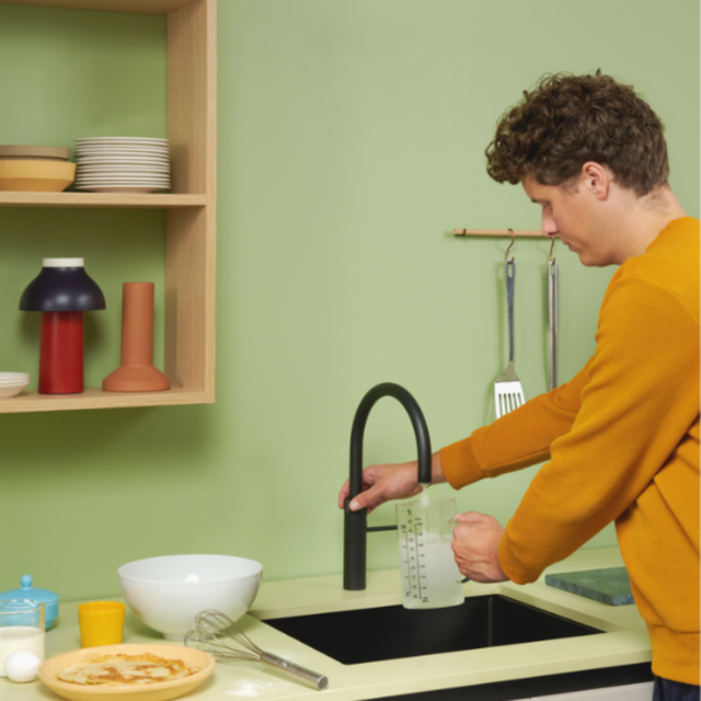 Quooker FNRBLK Tap Fusion Round black