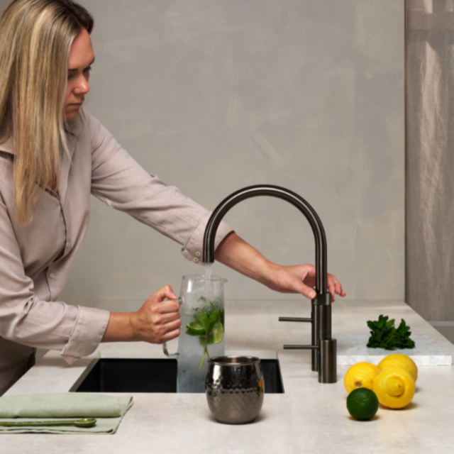 Quooker FNRGME Tap Fusion Round gunmetal