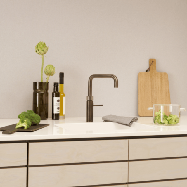 Quooker FNSGME Tap Fusion Square gunmetal