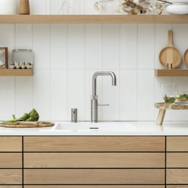 Quooker FNSSST Tap Fusion Square stainless steel