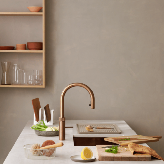 Quooker FXRRCO Tap Flex rose copper