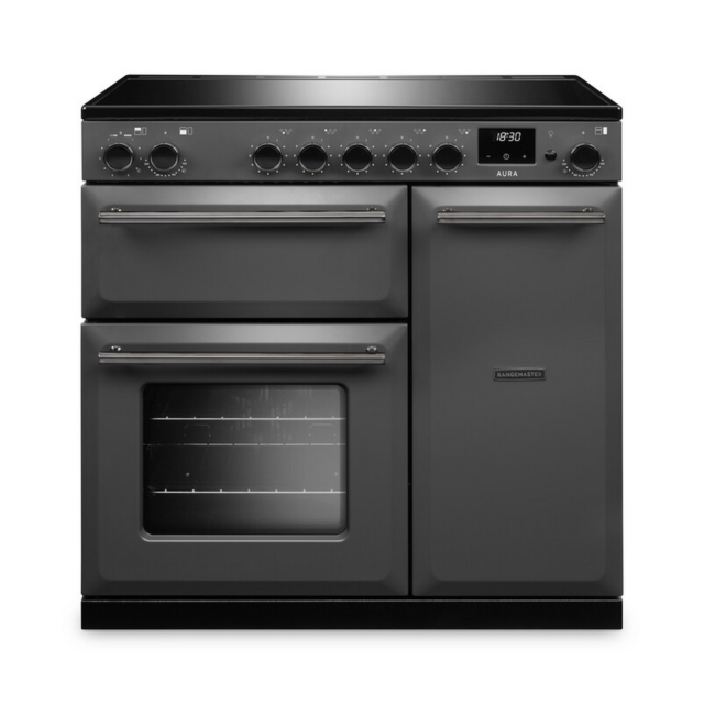 Rangemaster AURA90EIP 90cm Induction Cooker Slate