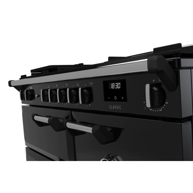 Rangemaster CL100DFPGBL/CM1 14190 CLASSIC 100 DF GLSS BLCK CM GB/IE