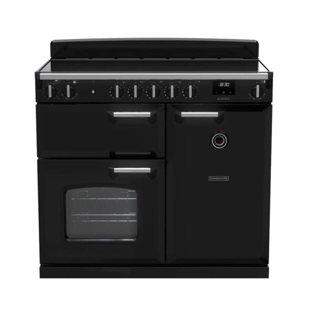 Rangemaster CL100EIPGBL/CM1 14205 CLASSIC 100 EI GLSS BLCK CM GB/IE