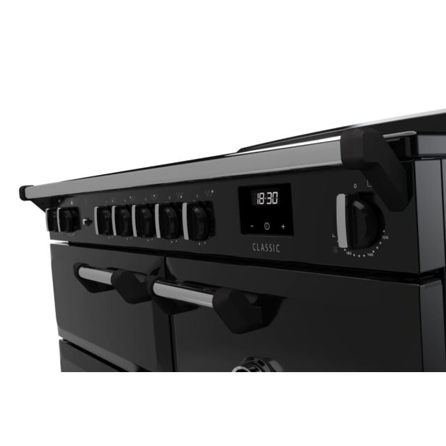 Rangemaster CL100EIPGBL/CM1 14205 CLASSIC 100 EI GLSS BLCK CM GB/IE