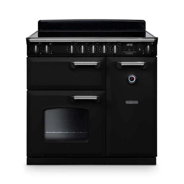 Rangemaster CL90DFPGBL/CM1 14150 CLASSIC 90 DF GLSS BLCK CM GB/IE