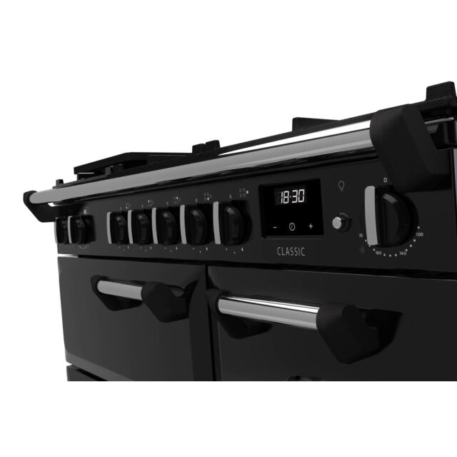 Rangemaster CL90DFPGBL/CM1 14150 CLASSIC 90 DF GLSS BLCK CM GB/IE
