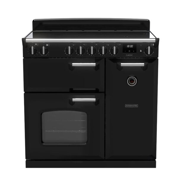 Rangemaster CL90EIPGBL/CM1 14175 CLASSIC 90 EI GLSS BLCK CM GB/IE